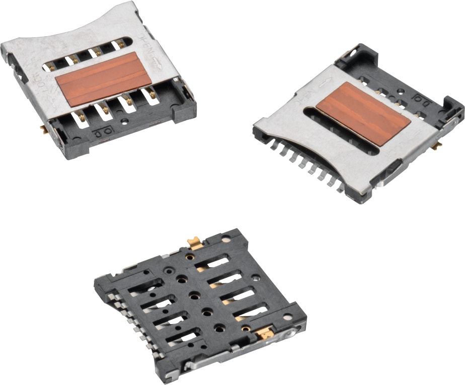 WR-CRD Micro Elektronik Type Connector Produktkatalog Bauelemente | Hinge SIM Elektromechanische Würth | Card
