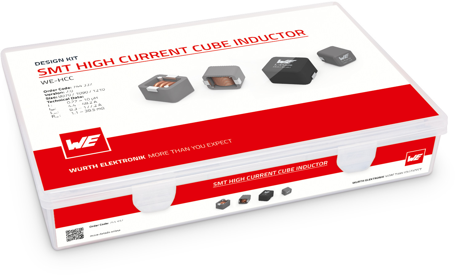 Design Kit WE-HCC SMT-Hochstrominduktivitäten