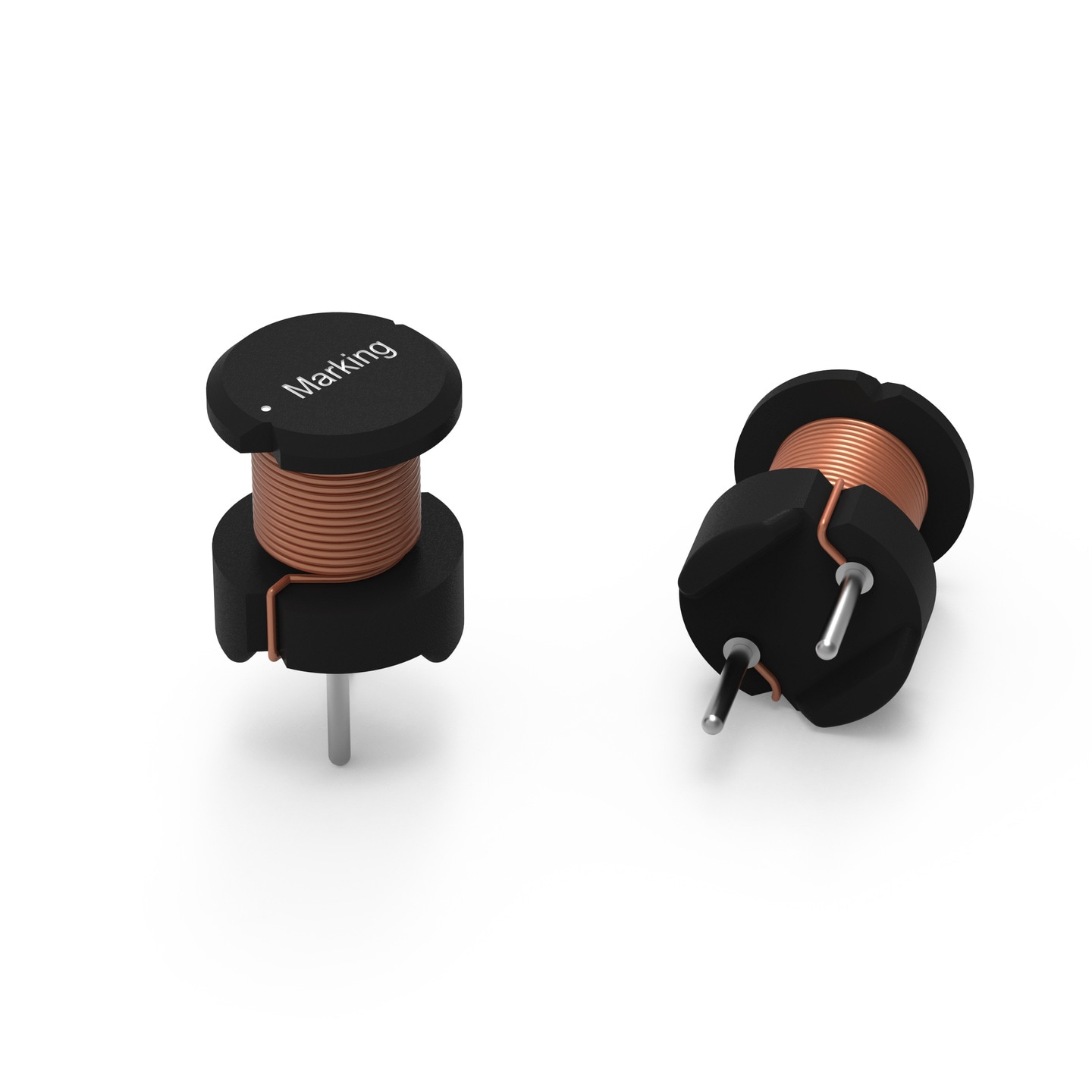 WE-TI HV Radial Leaded Wire Wound Inductor (High Voltage)