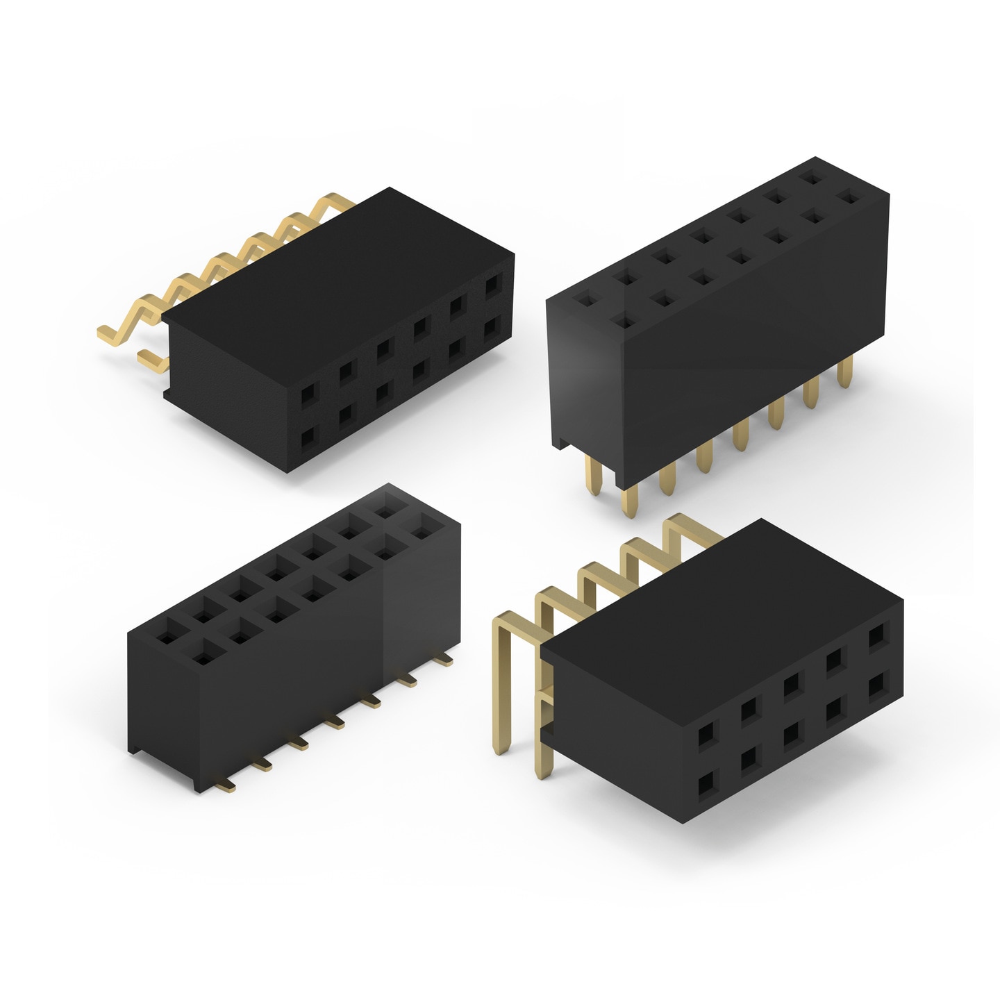 WR-PHD Socket Header - Dual