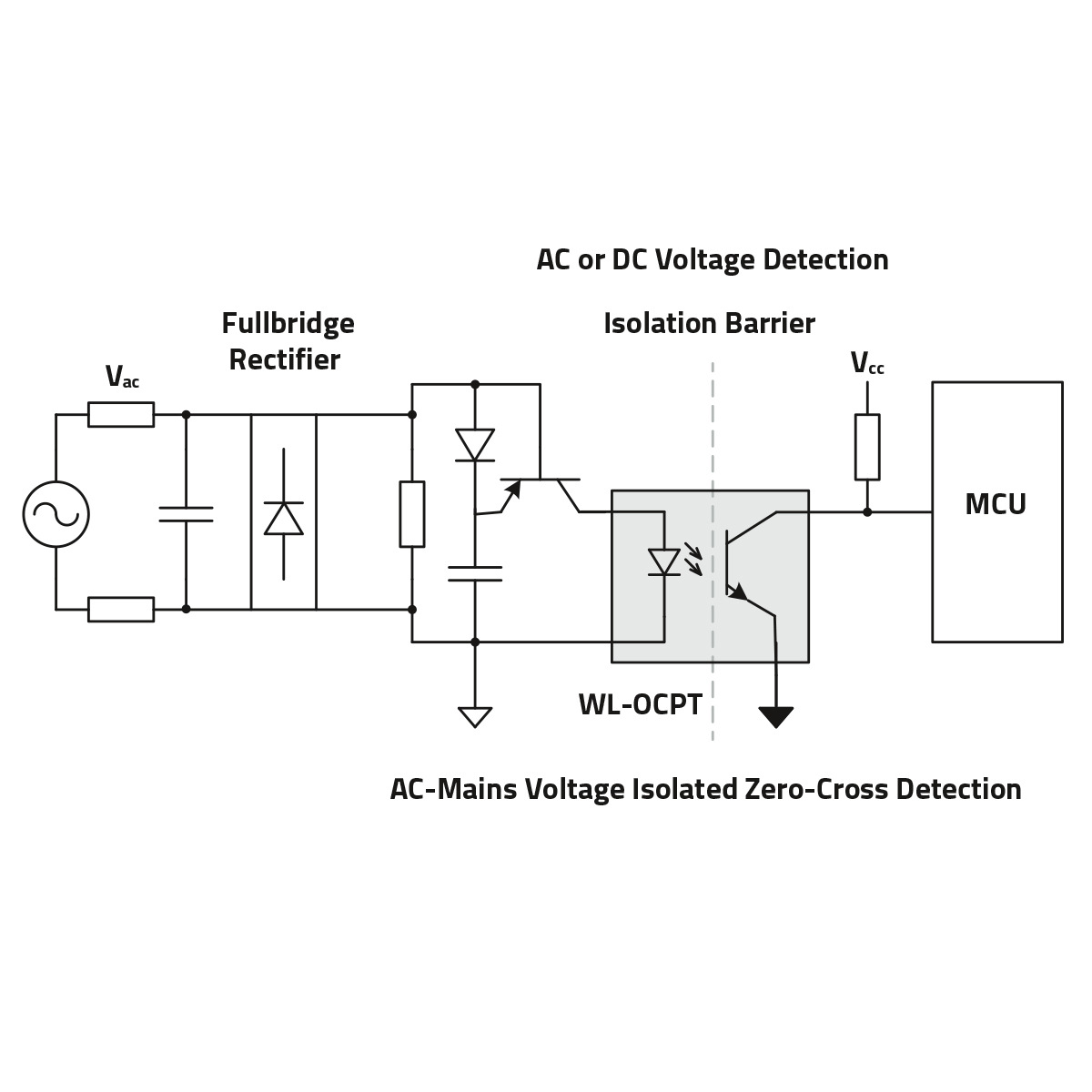 WL-OCPT ACDC Voltage Schaltbild Sicherhaltsschalter