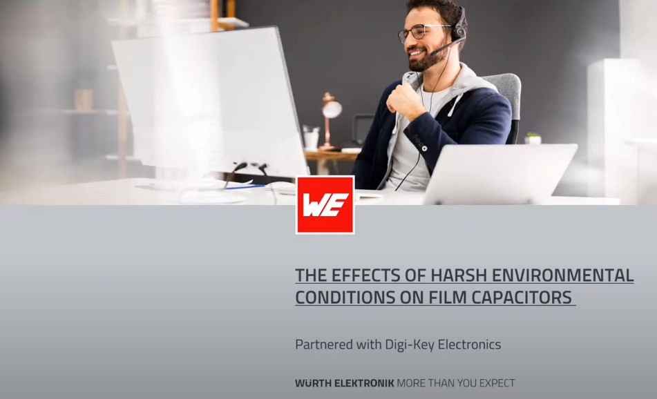 CM-WCAP-FTXH Webinar effects of harsh enviromental conditions film caps Titelbild eines Webinars