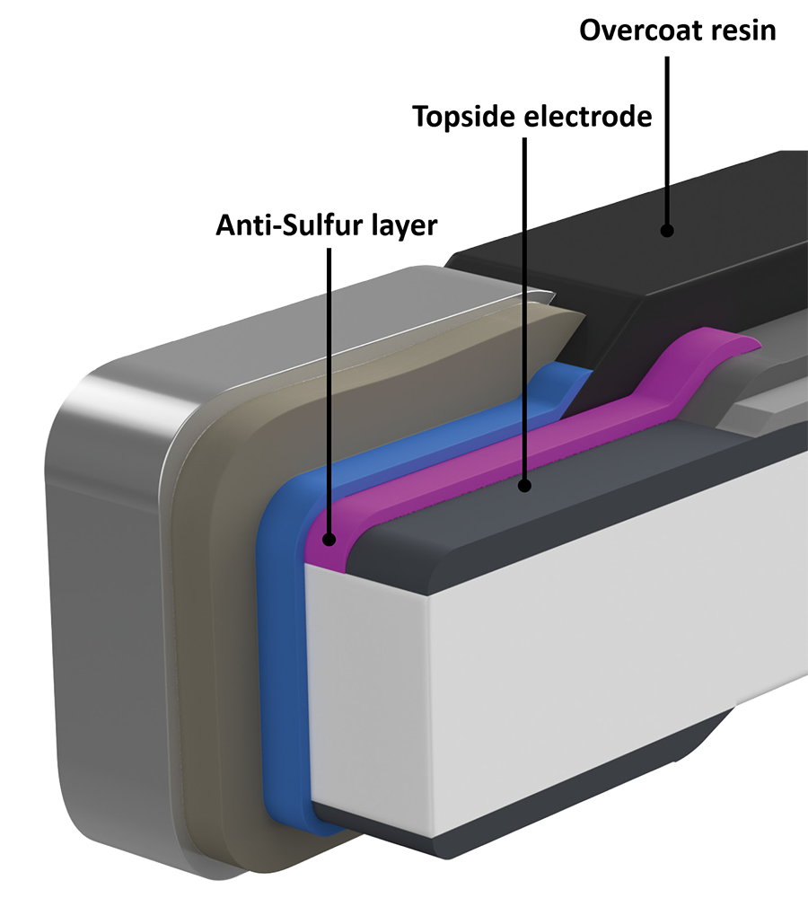 Inner Structure WE-RSKS Image of inner strucuture of WE-RSKS resistors